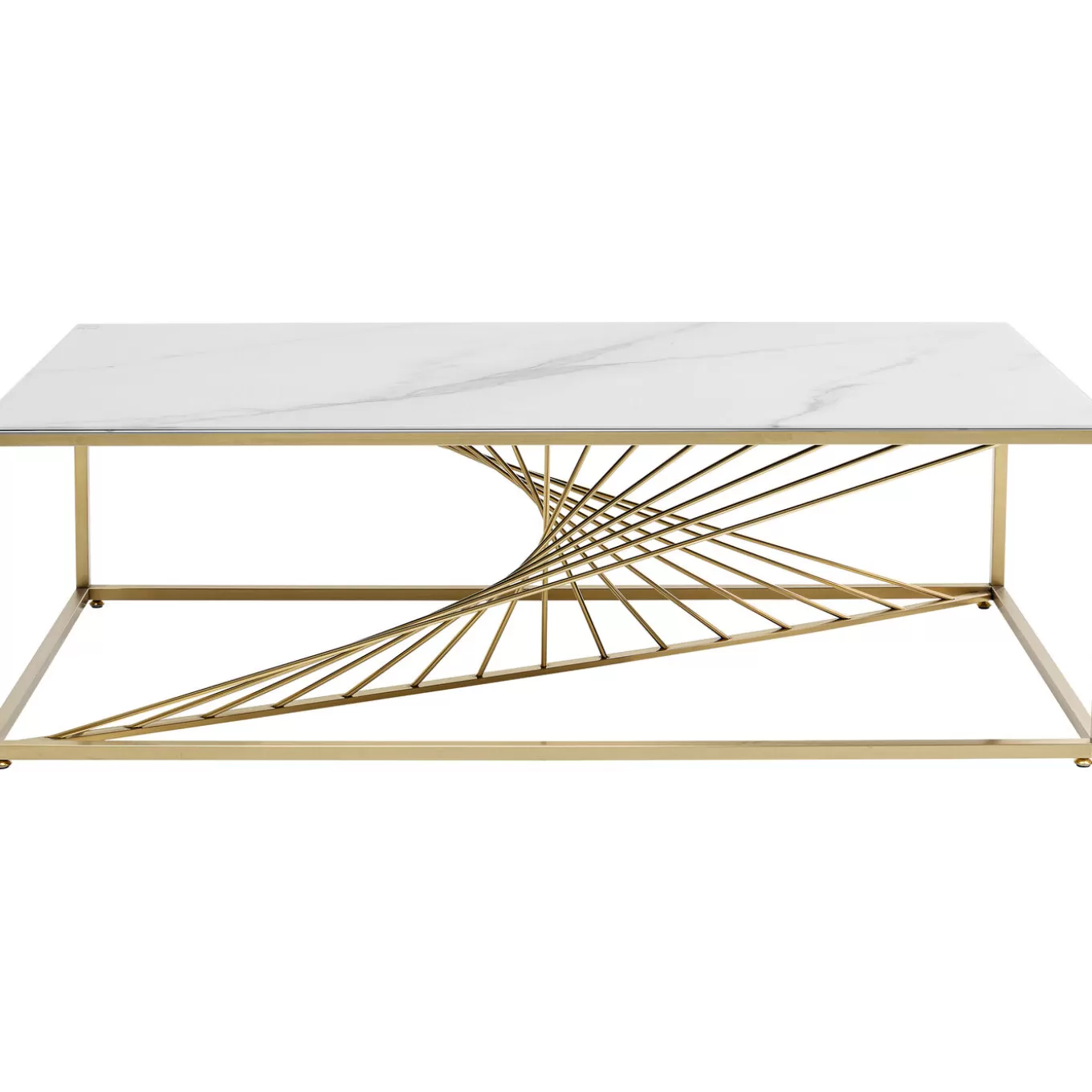 Coffee Table Art Marble Glass 140X70Cm^KARE Design Outlet