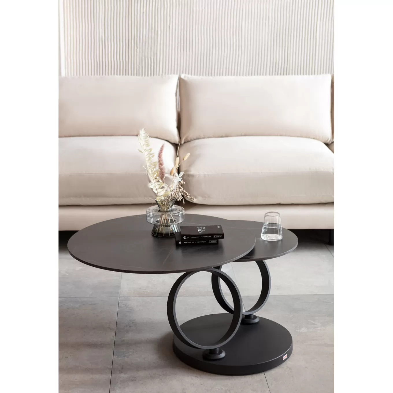 Coffee Table Beverly Black 133X80Cm^KARE Design Outlet