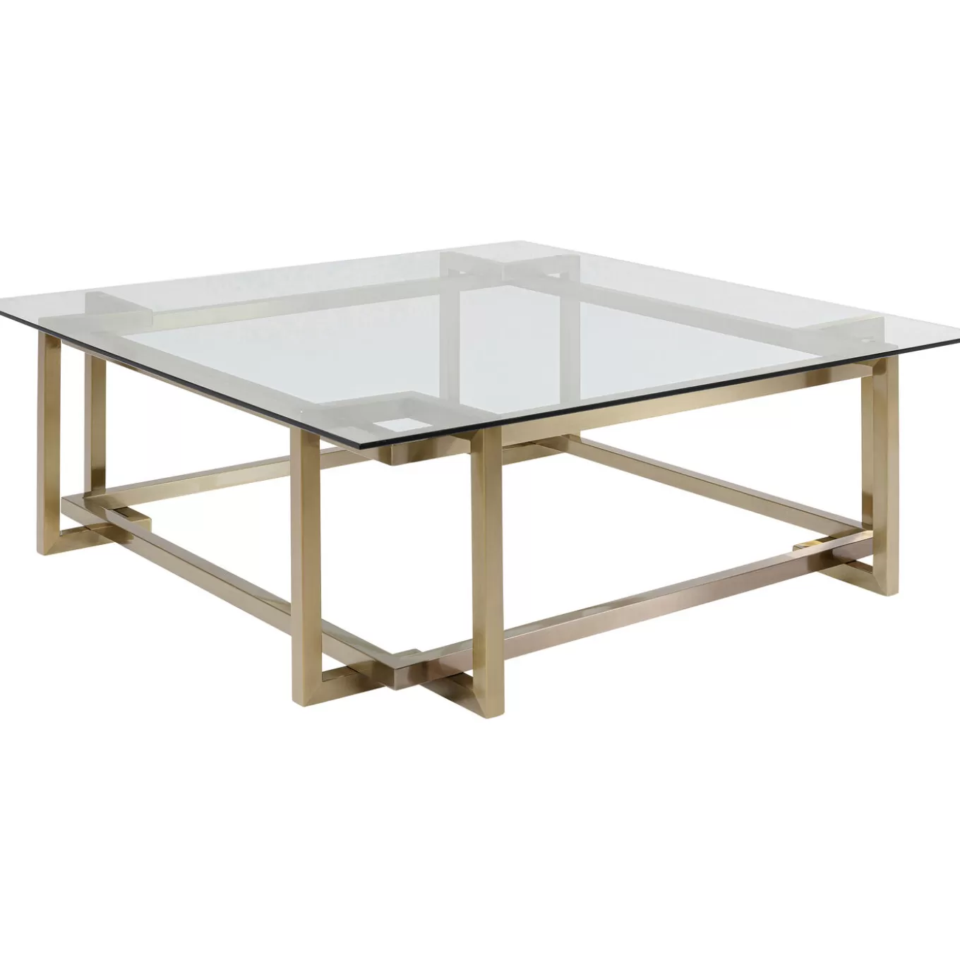 Coffee Table Clara Gold 120X120Cm^KARE Design New