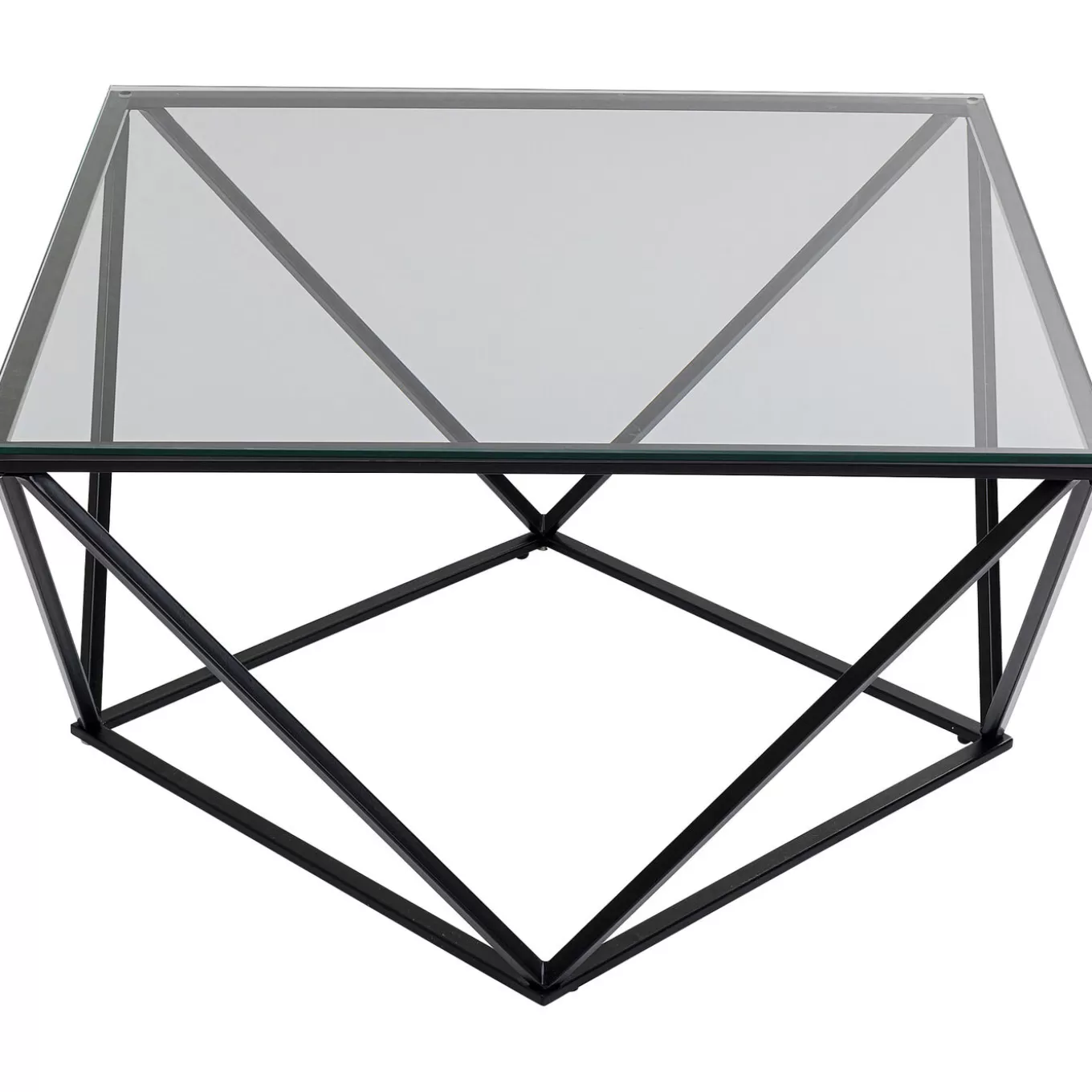 Coffee Table Cristallo Black 80X80Cm^KARE Design Hot