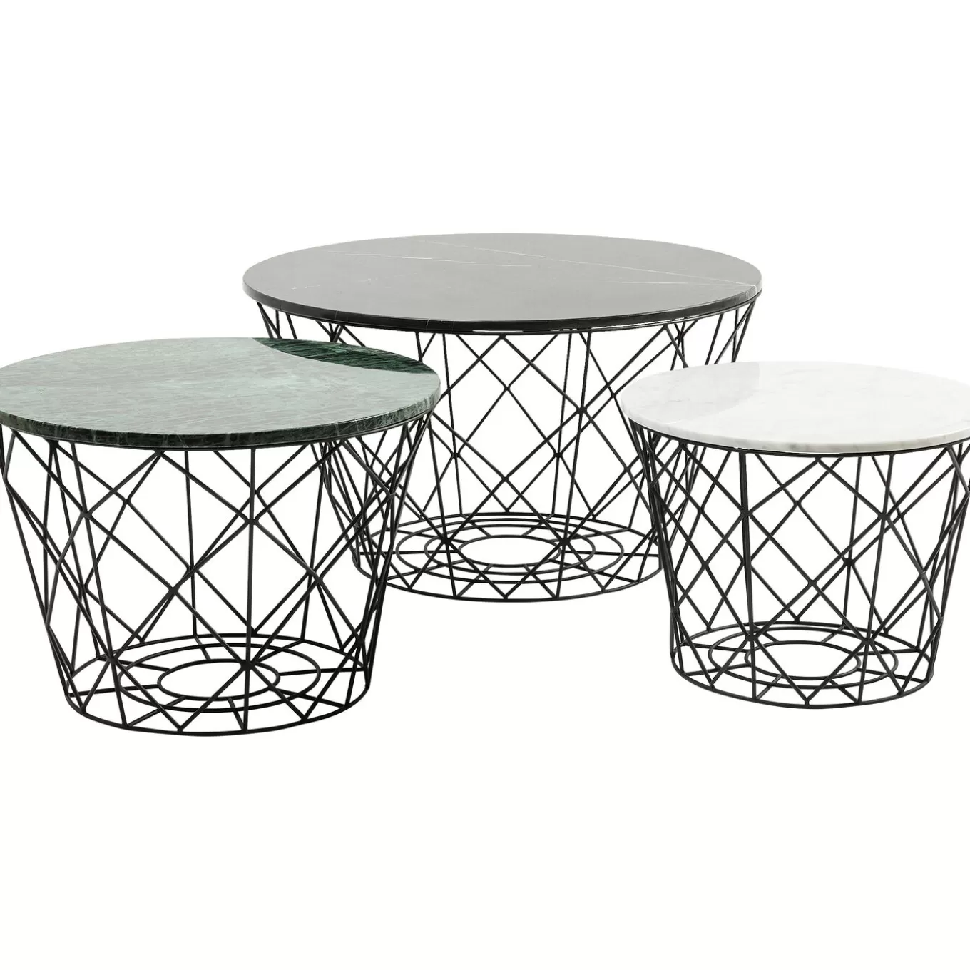 Coffee Table East Coast Round (3/Set)^KARE Design New