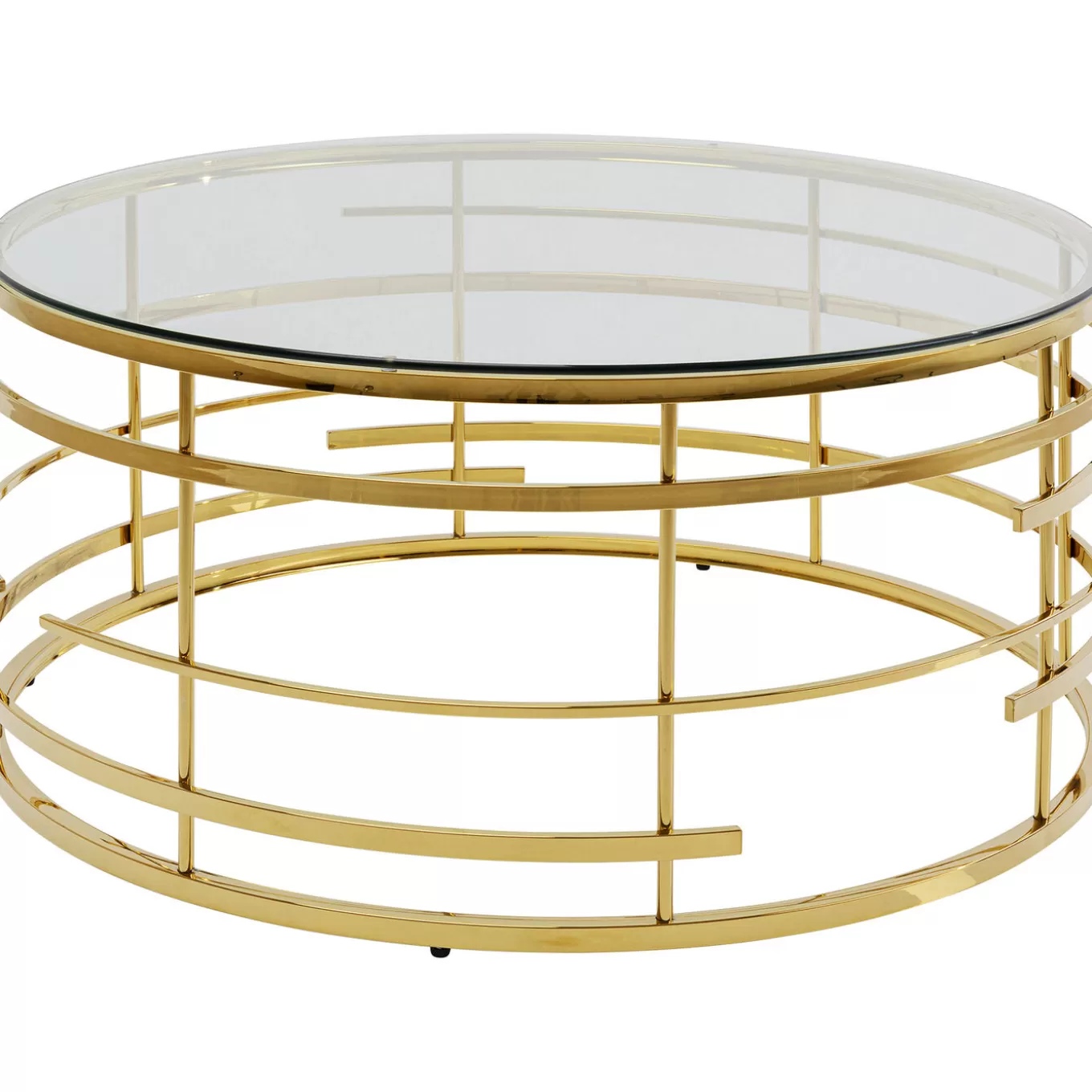 Coffee Table Jupiter Gold O100Cm^KARE Design Shop