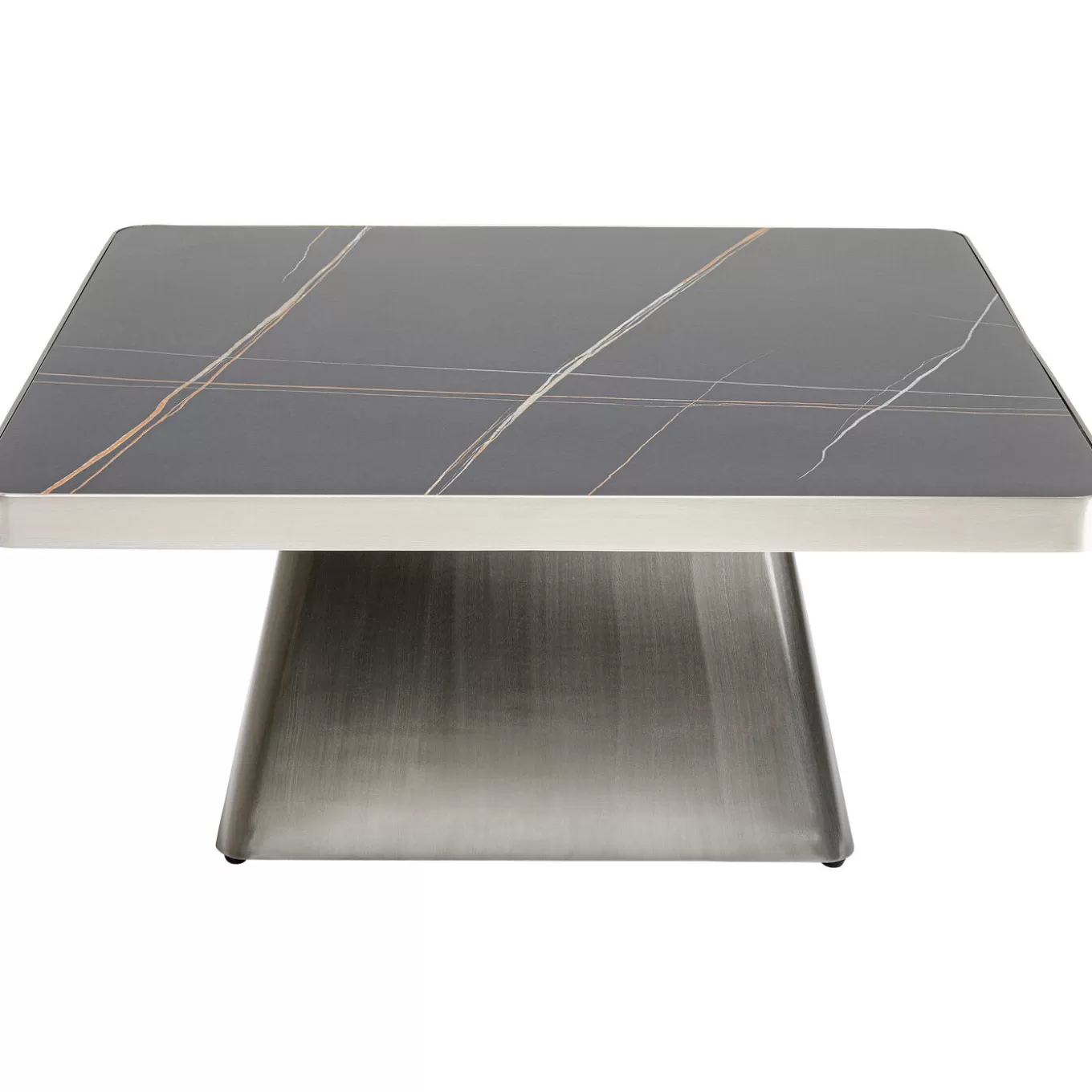 Coffee Table Miler Silver 80X80Cm^KARE Design Outlet