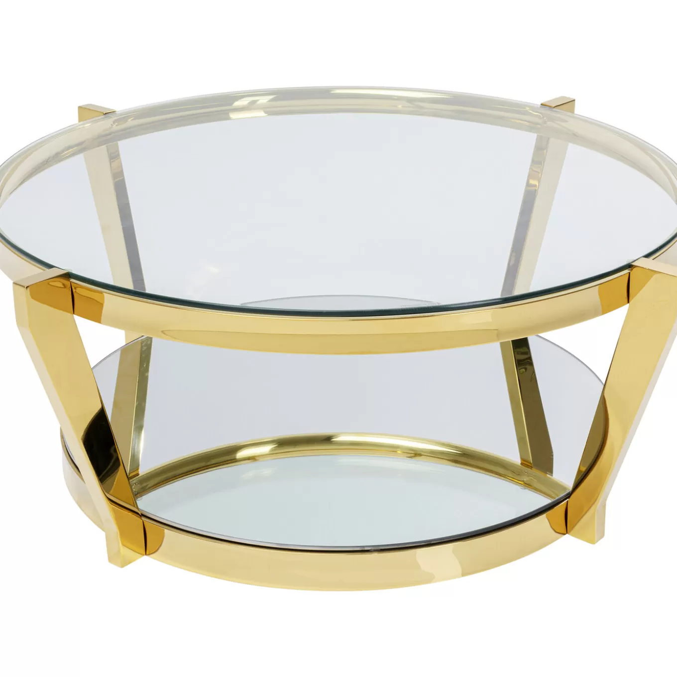 Coffee Table Monocolo Gold O90Cm^KARE Design Clearance