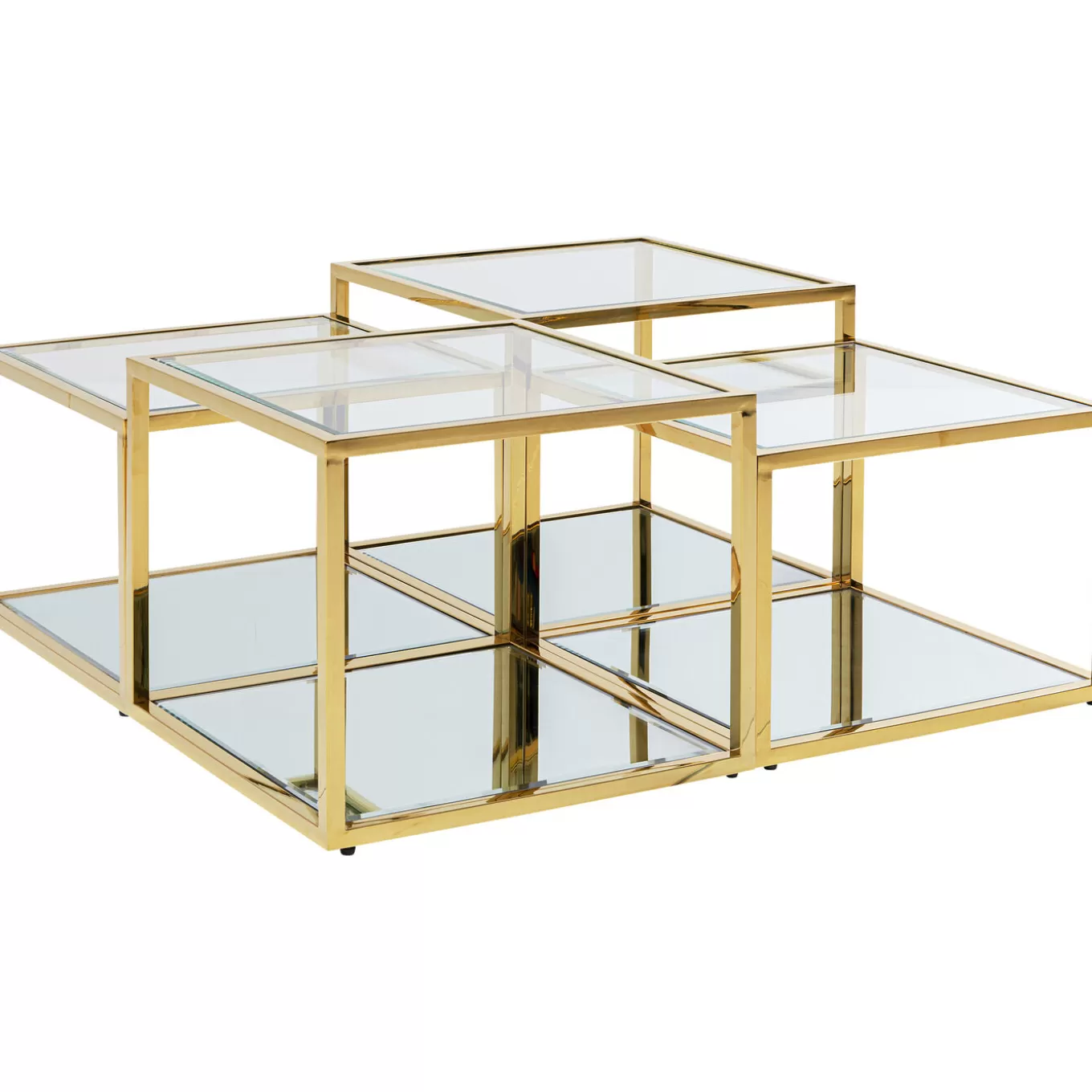 Coffee Table Orion Gold (4/Set)^KARE Design Clearance