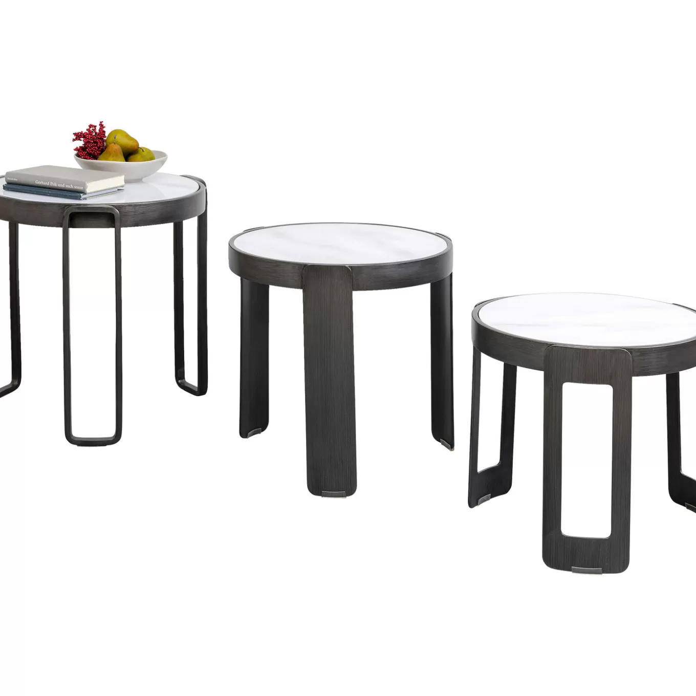 Coffee Table Perelli Black (3/Set)^KARE Design Cheap