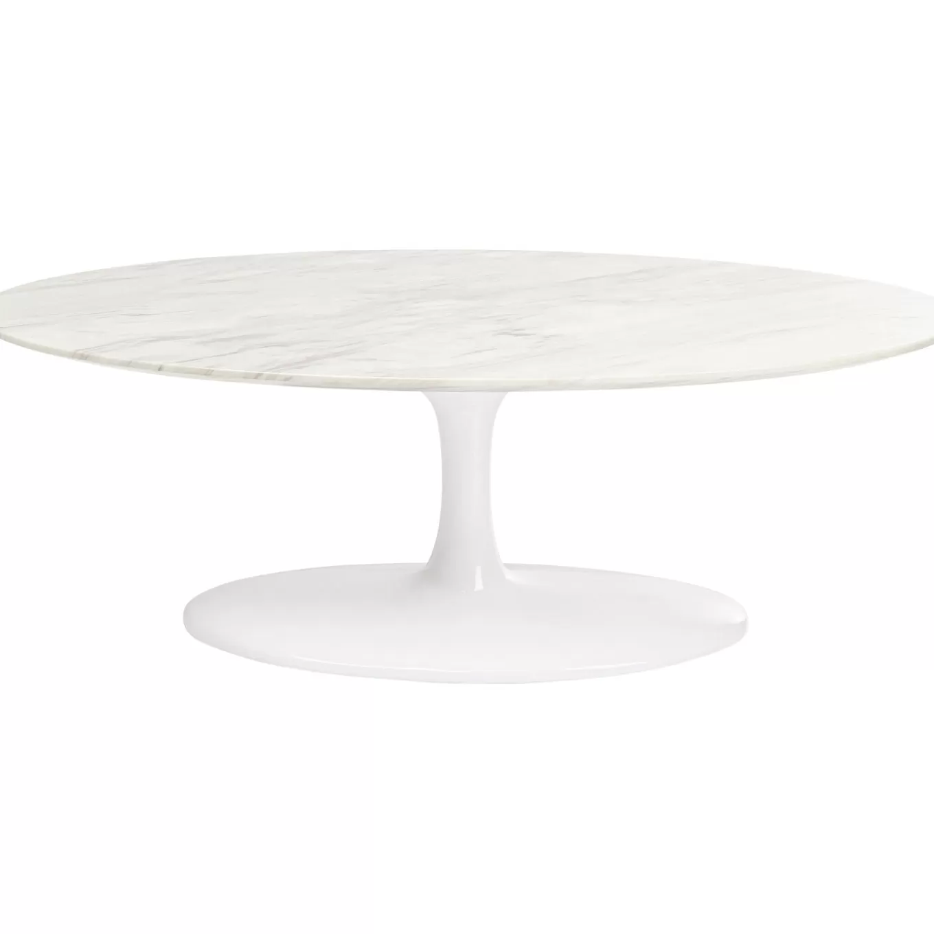 Coffee Table Solo Marble White Oval 120X60Cm^KARE Design Discount