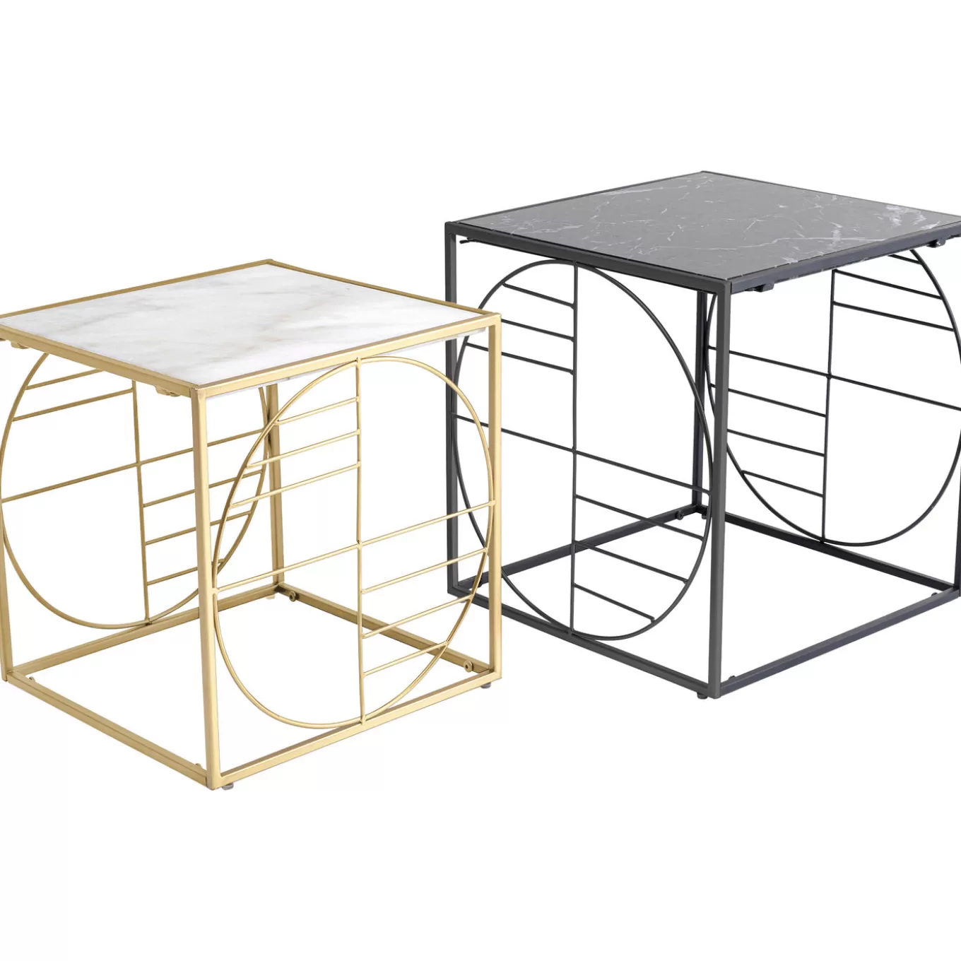 Coffee Table Techno 1 (2/Set)^KARE Design Hot