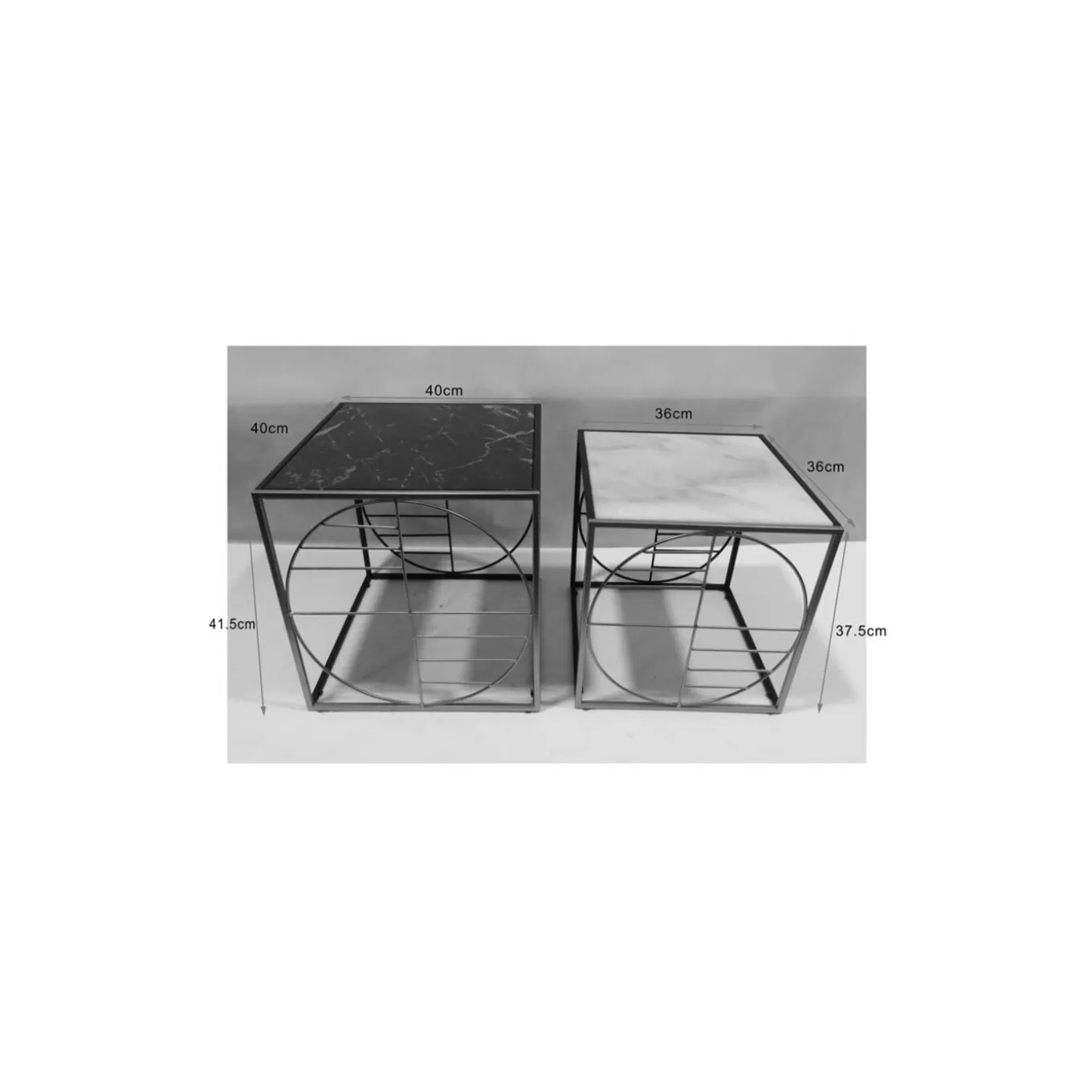 Coffee Table Techno 1 (2/Set)^KARE Design Hot