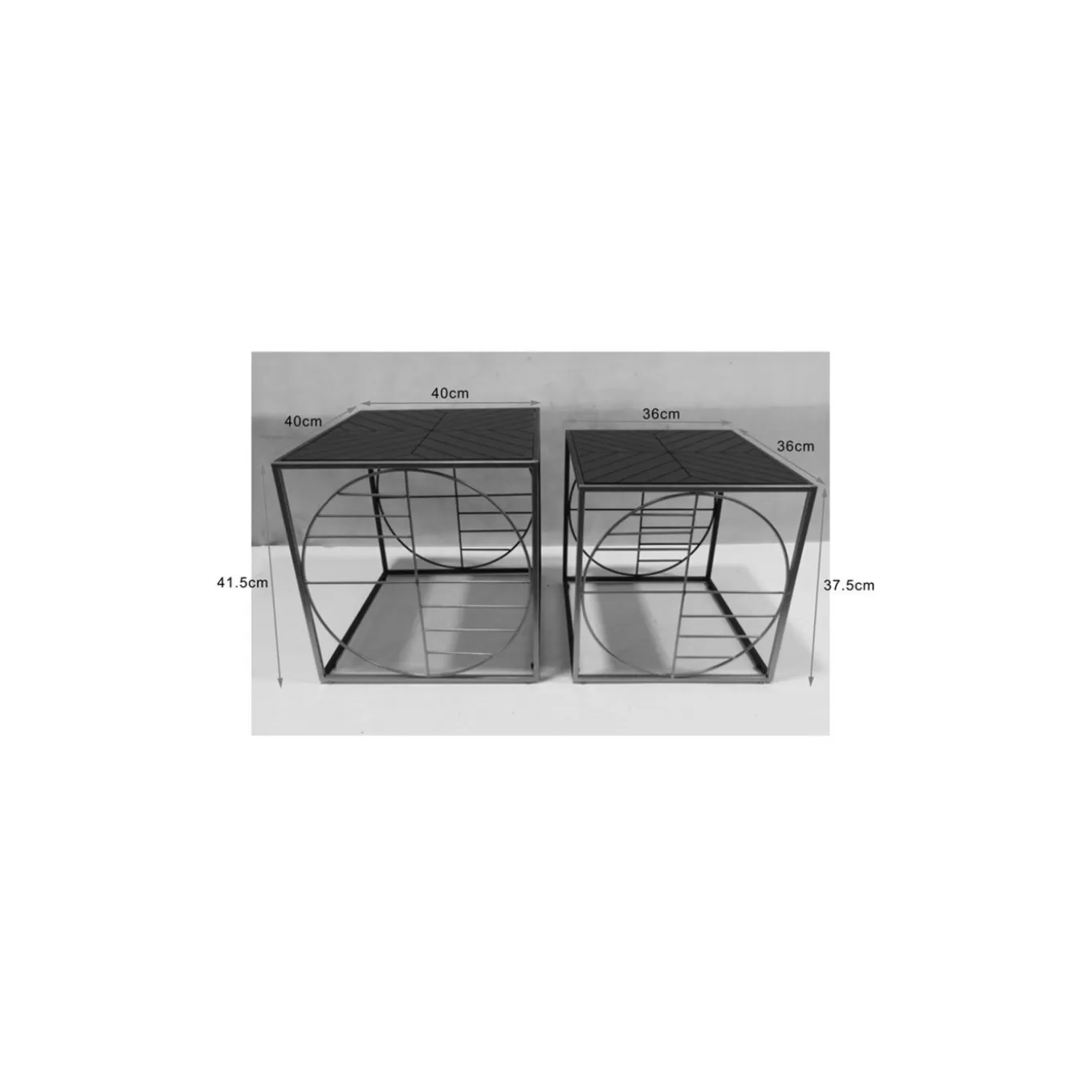 Coffee Table Techno 2 (2/Set)^KARE Design Best