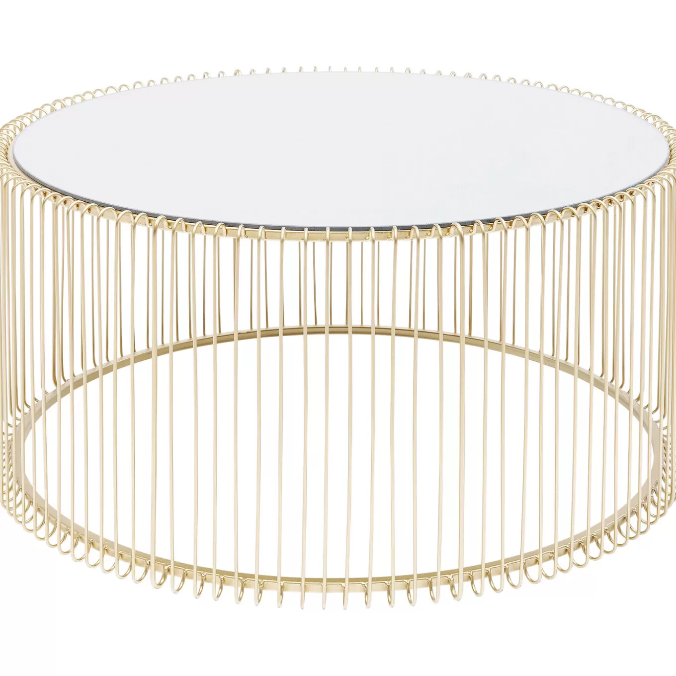 Coffee Table Wire Uno Brass O80Cm^KARE Design New