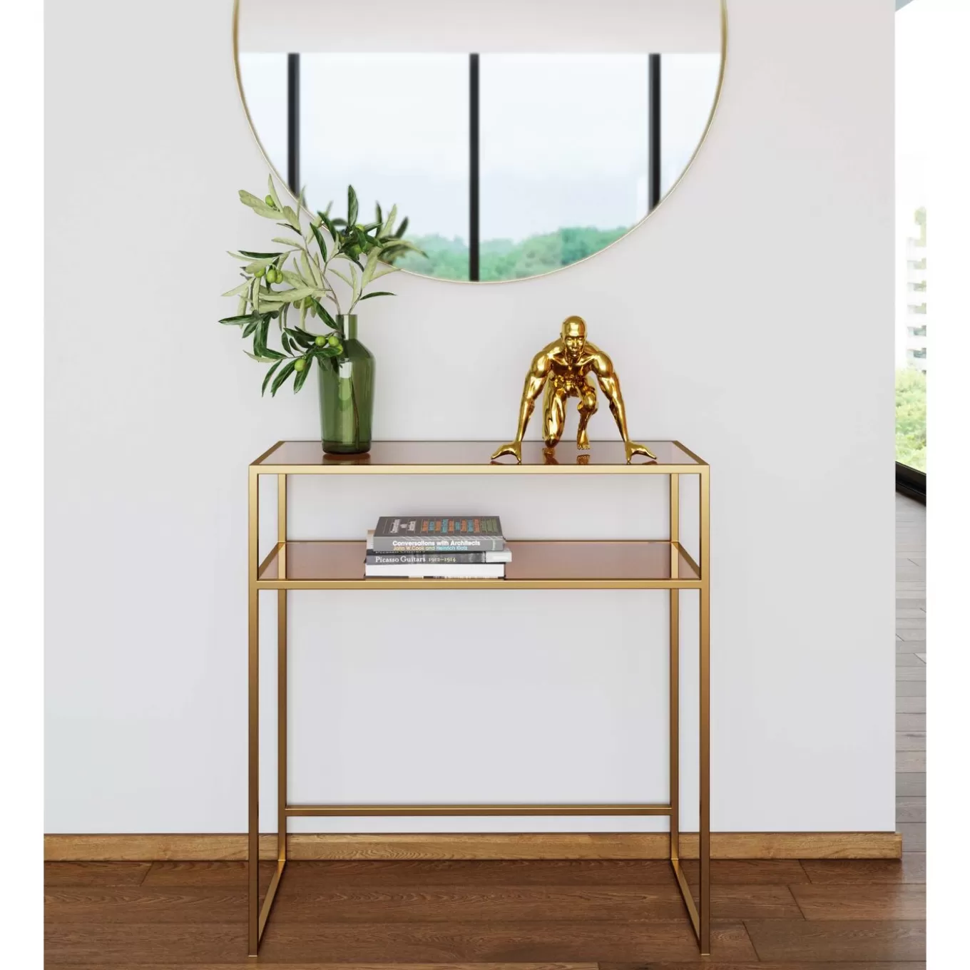 Console Loft Gold 85X80Cm^KARE Design Best Sale