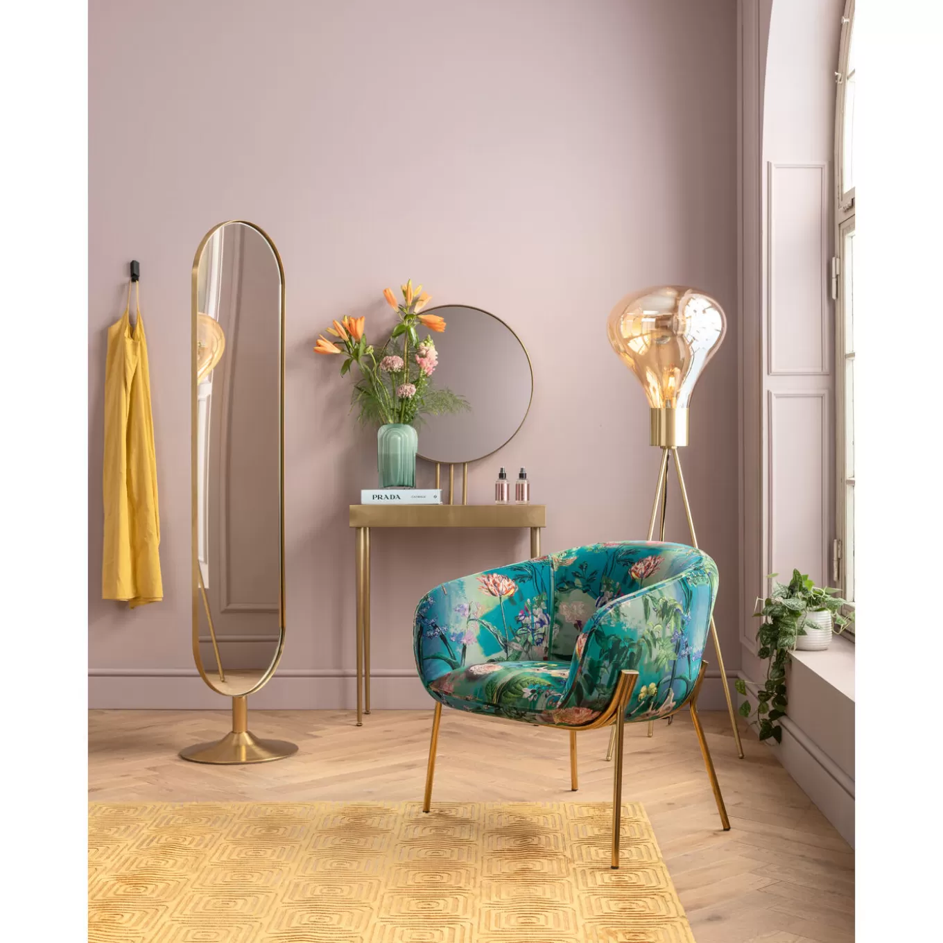 Console Mit Mirror Curve Art 153X70^KARE Design Online