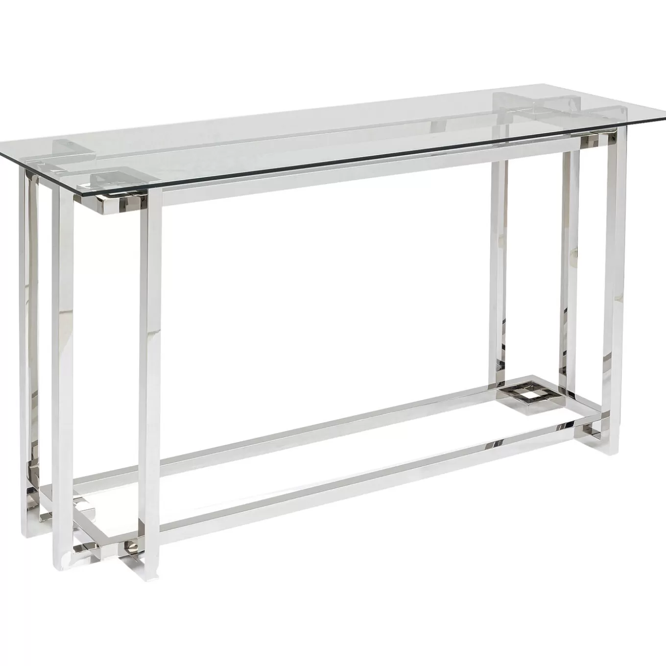 Console Table Clara Silver 145X76Cm^KARE Design Best