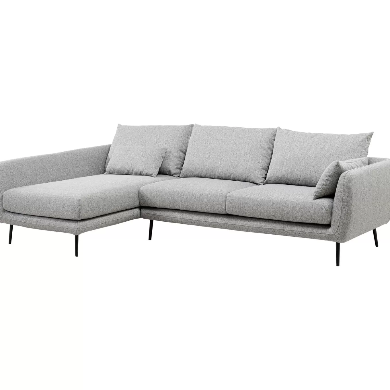 Corner Sofa Amalfi Left Grey 275Cm^KARE Design Flash Sale