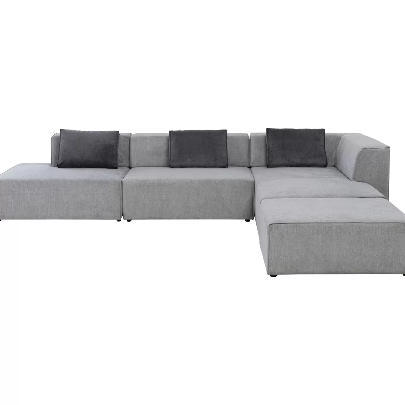 Corner Sofa Infinity Atlanta Grey Right^KARE Design Best Sale