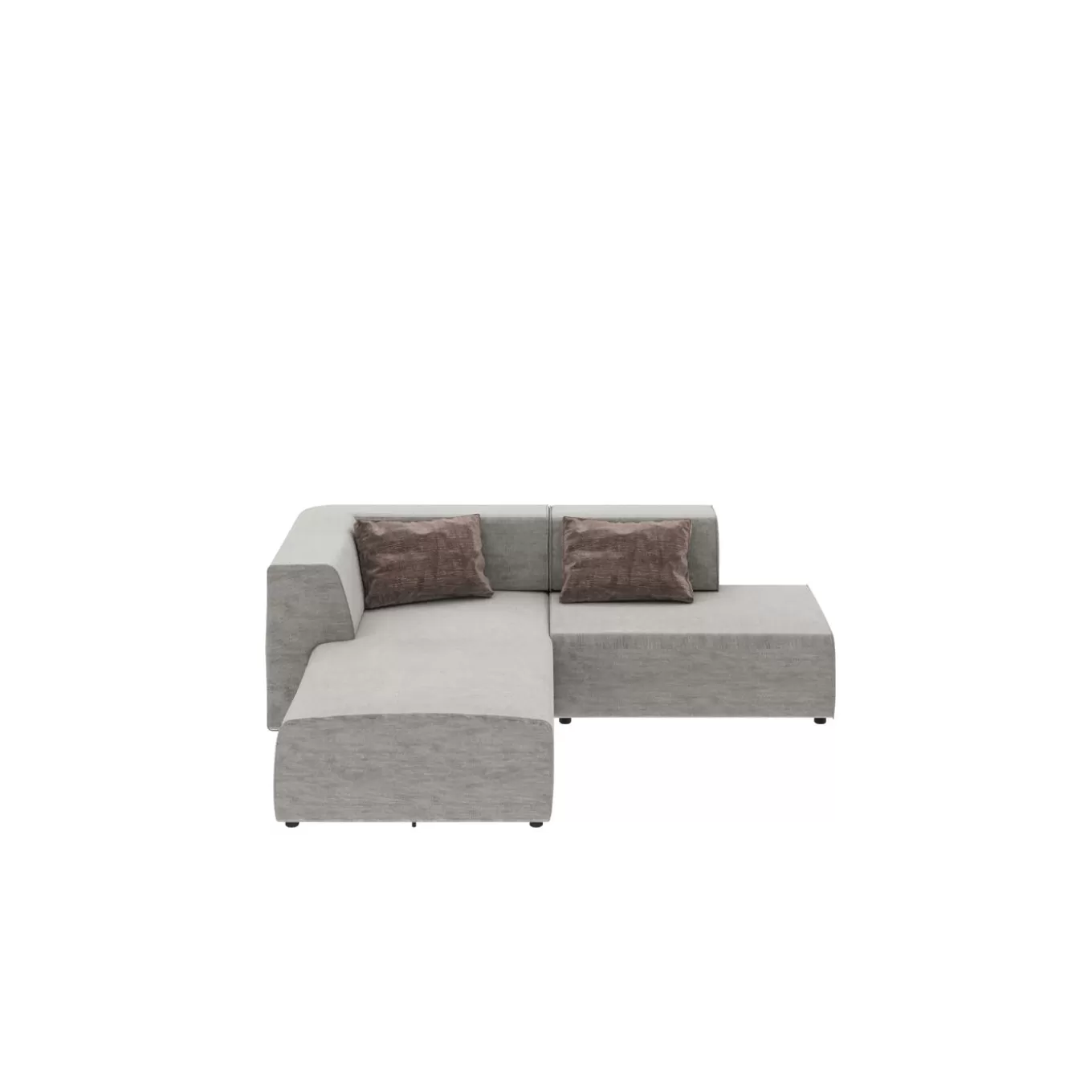 Corner Sofa Infinity Boston Grey^KARE Design Best Sale