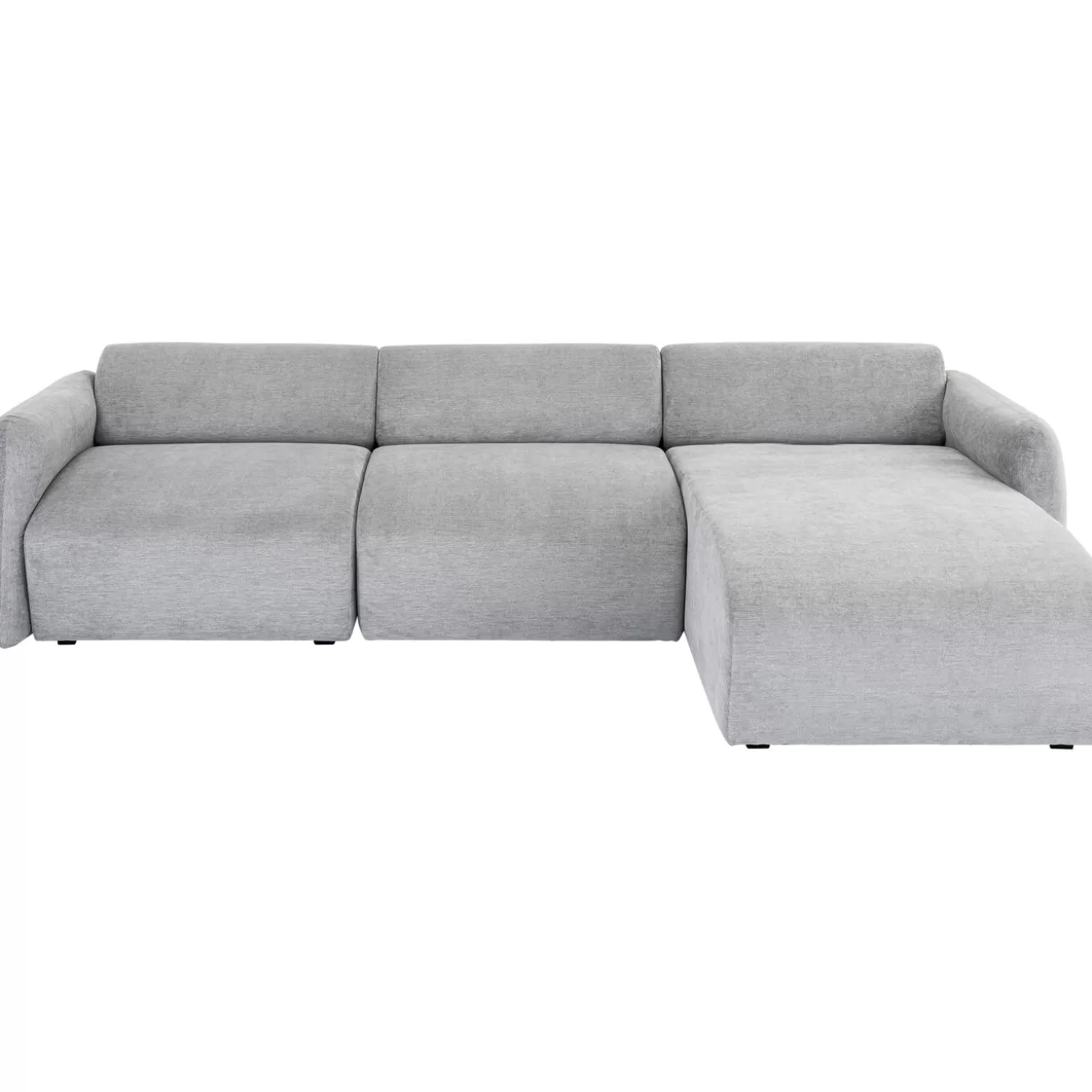 Corner Sofa Lucca Grey Right 255Cm^KARE Design Online