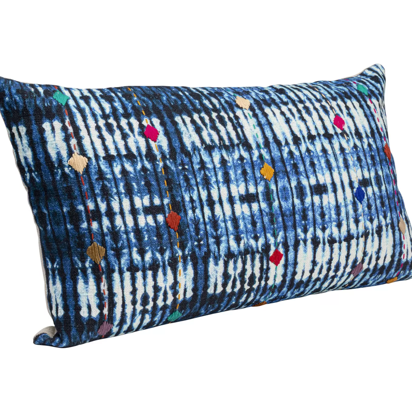 Cushion Desna Patchwork Blue 60X35Cm^KARE Design Shop