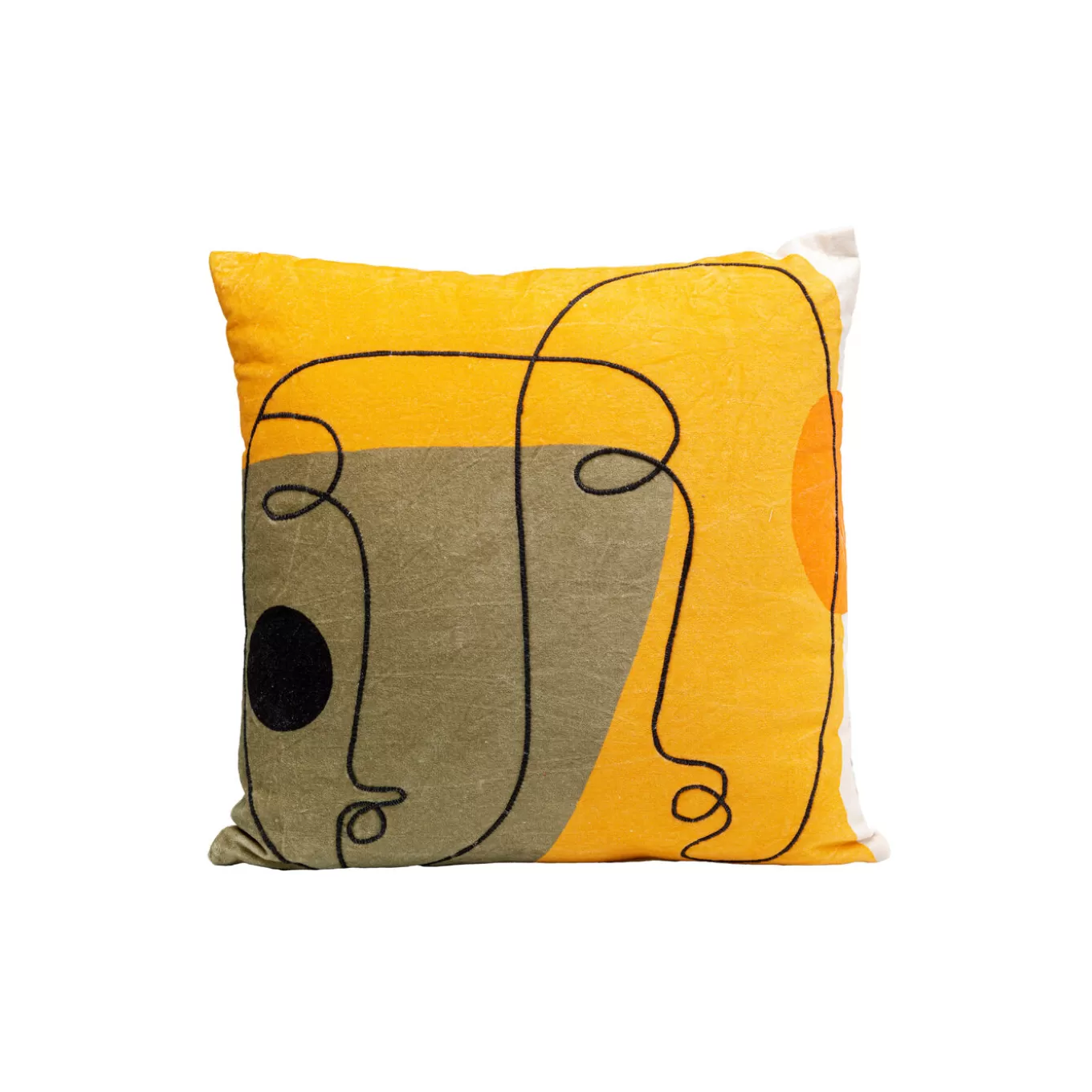 Cushion Face Art 50X50Cm^KARE Design Cheap