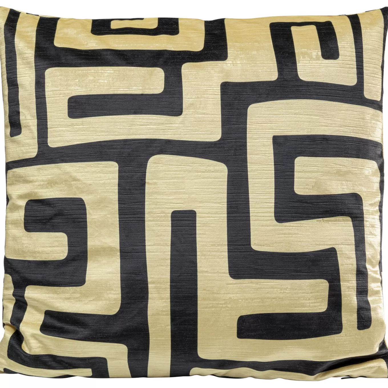 Cushion Labyrinth Black 45X45Cm^KARE Design Outlet