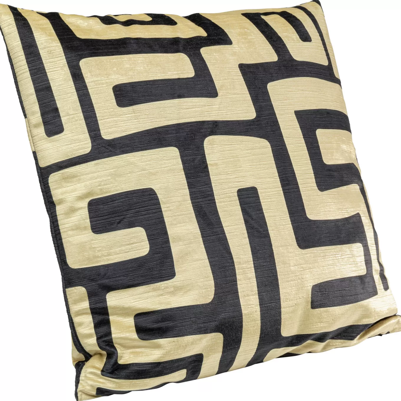 Cushion Labyrinth Black 45X45Cm^KARE Design Outlet