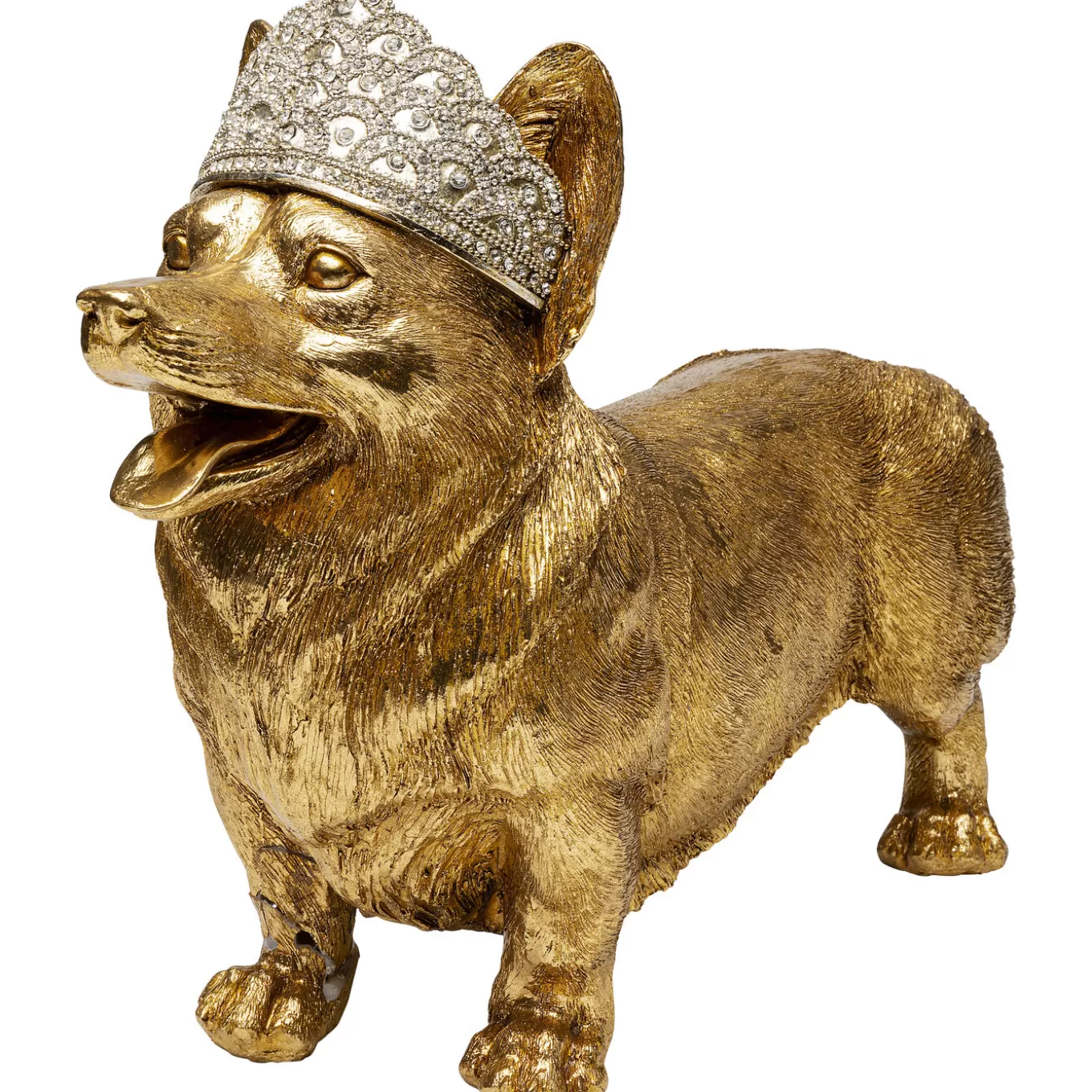 Deco Figur Royal Standing Corgi^KARE Design Online