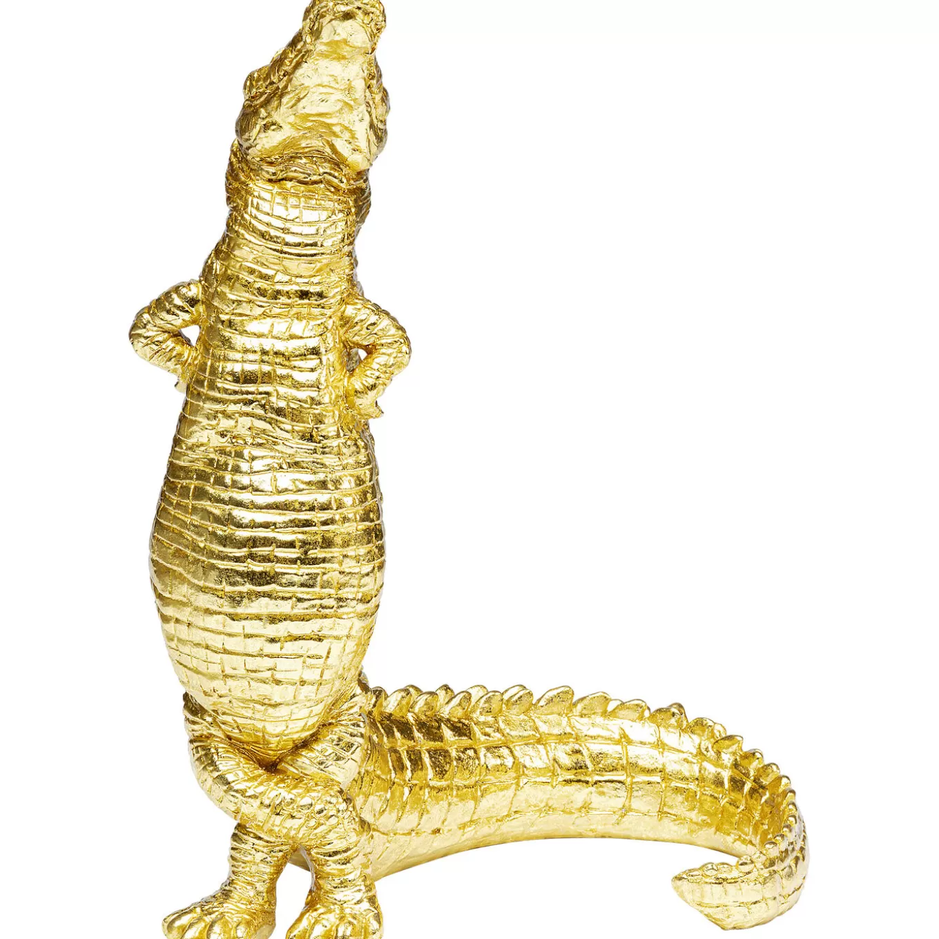 Deco Figurine Alligator Gold 39Cm^KARE Design Store