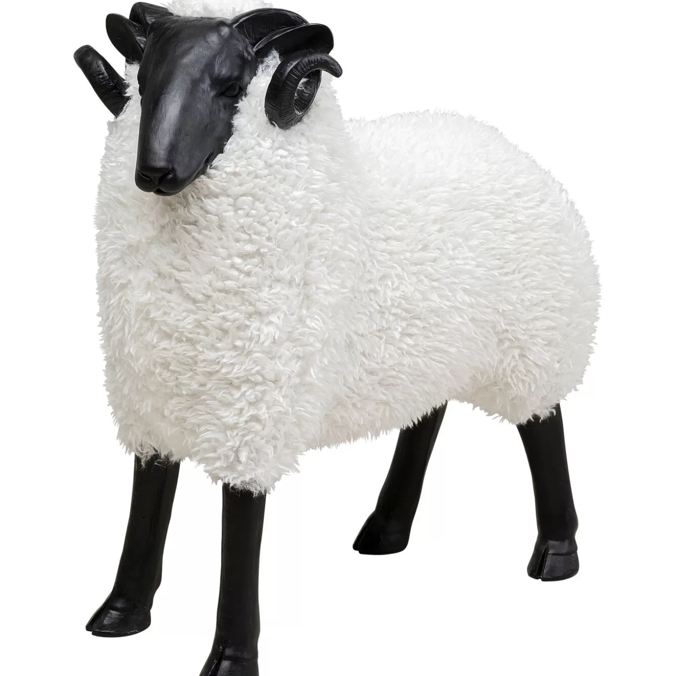 Deco Figurine Bathilde Ram White 78Cm^KARE Design Sale