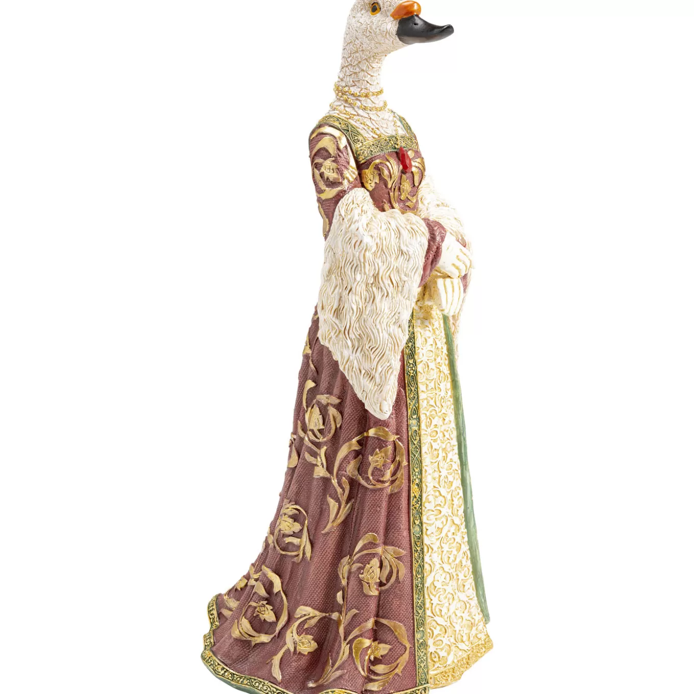 Deco Figurine Bird Lady Duck White 31Cm^KARE Design Fashion