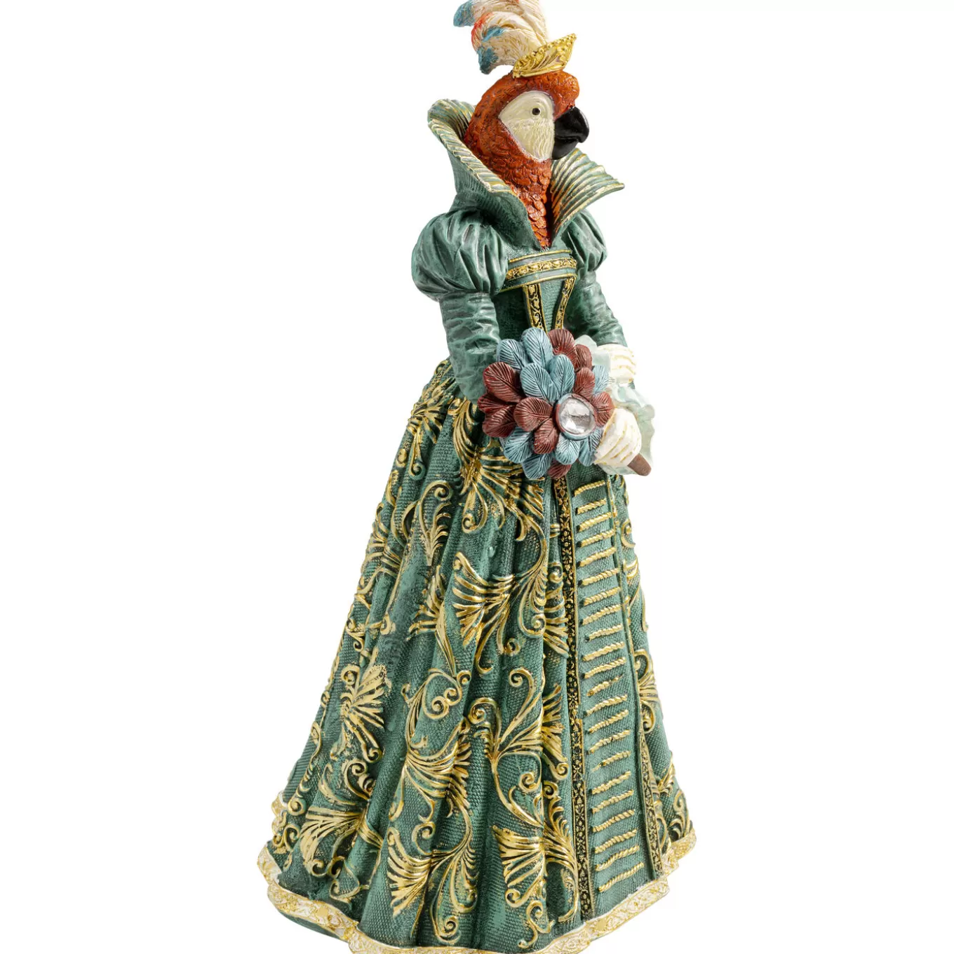 Deco Figurine Bird Lady Parrot 32Cm^KARE Design Outlet