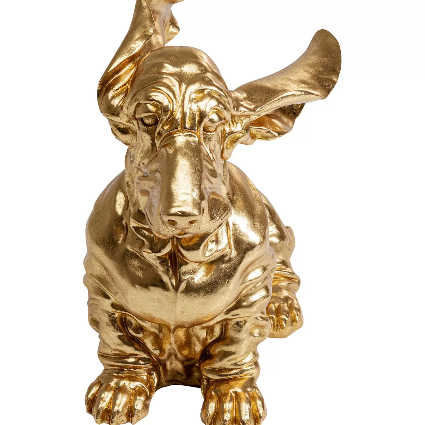 Deco Figurine Coiffed Dog Gold 52Cm^KARE Design Outlet