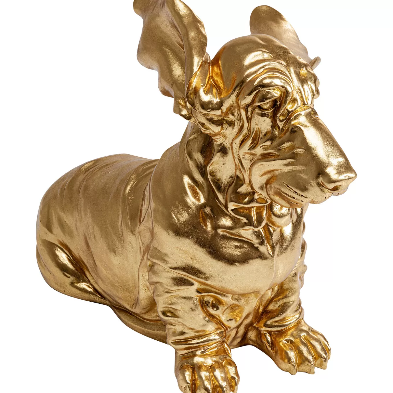 Deco Figurine Coiffed Dog Gold 52Cm^KARE Design Outlet