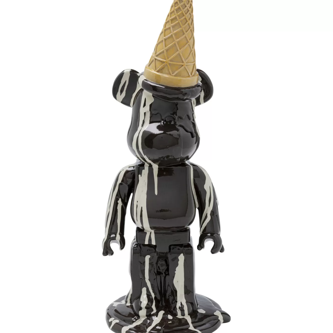 Deco Figurine Gelato Bear Black 40Cm^KARE Design New