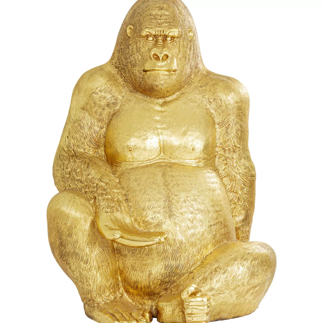 Deco Figurine Gorilla Gold Xxl 249^KARE Design Outlet