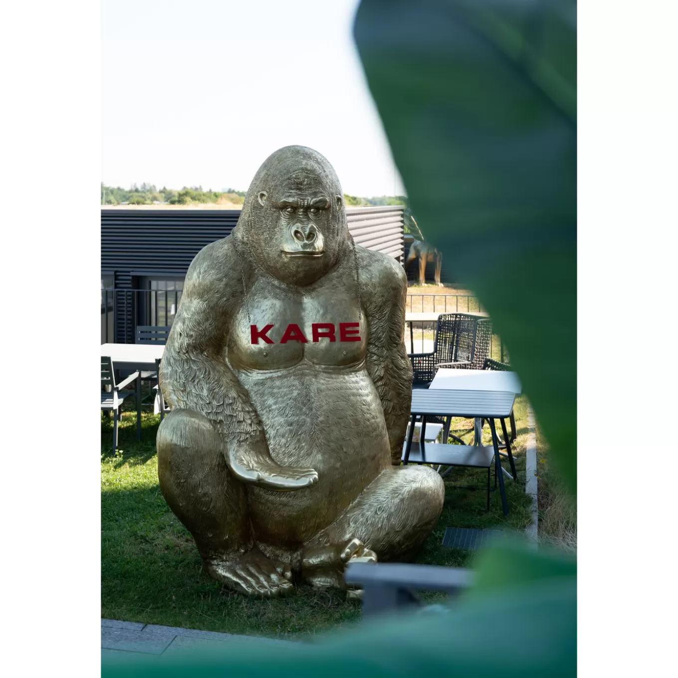 Deco Figurine Gorilla Gold Xxl 249^KARE Design Outlet