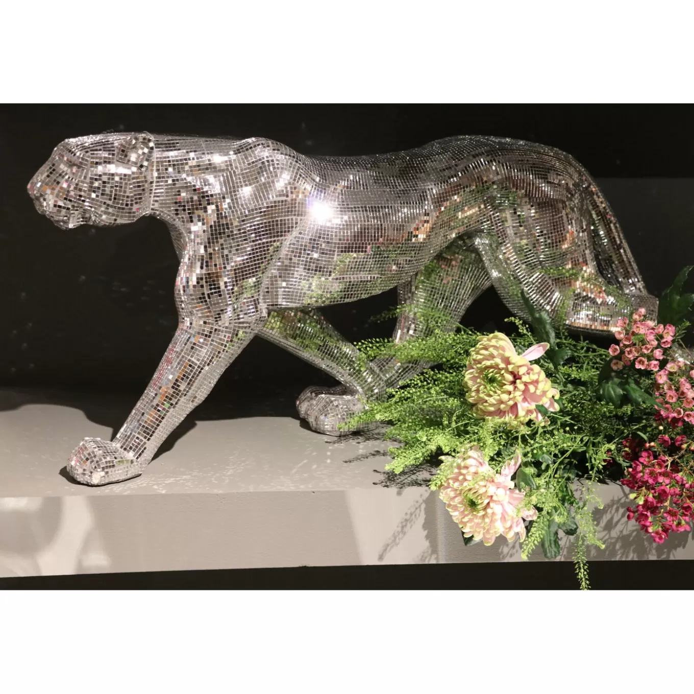 Deco Figurine Leopard Mosaic 95Cm^KARE Design Best