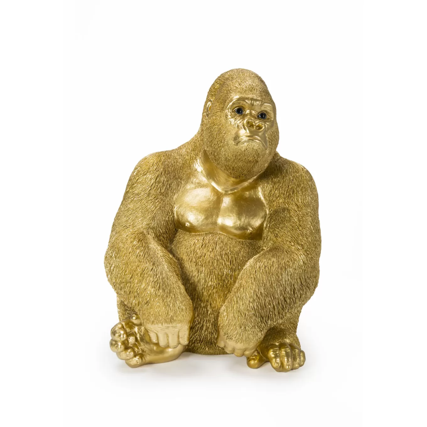 Deco Figurine Monkey Gorilla Side Medium Gold 39Cm^KARE Design Discount