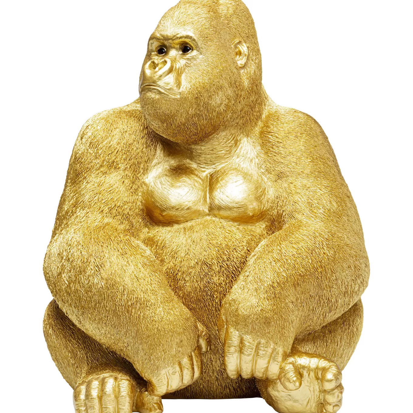 Deco Figurine Monkey Gorilla Side Xl Gold 76Cm^KARE Design Hot