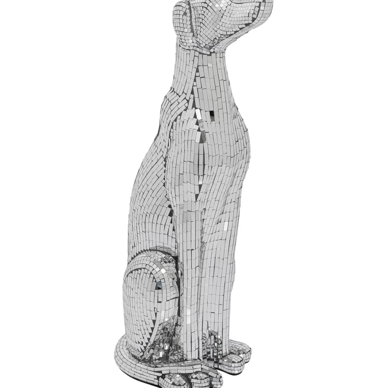 Deco Figurine Mosaic Sitting Dog 78Cm^KARE Design Fashion