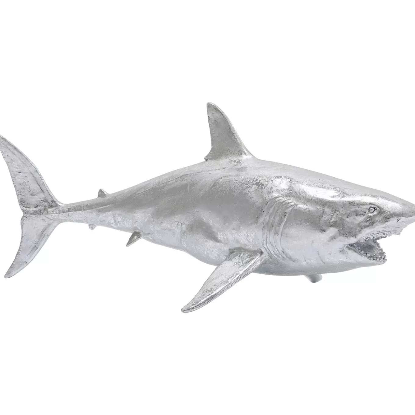 Deco Figurine Shark Henry Silver 106Cm^KARE Design Clearance