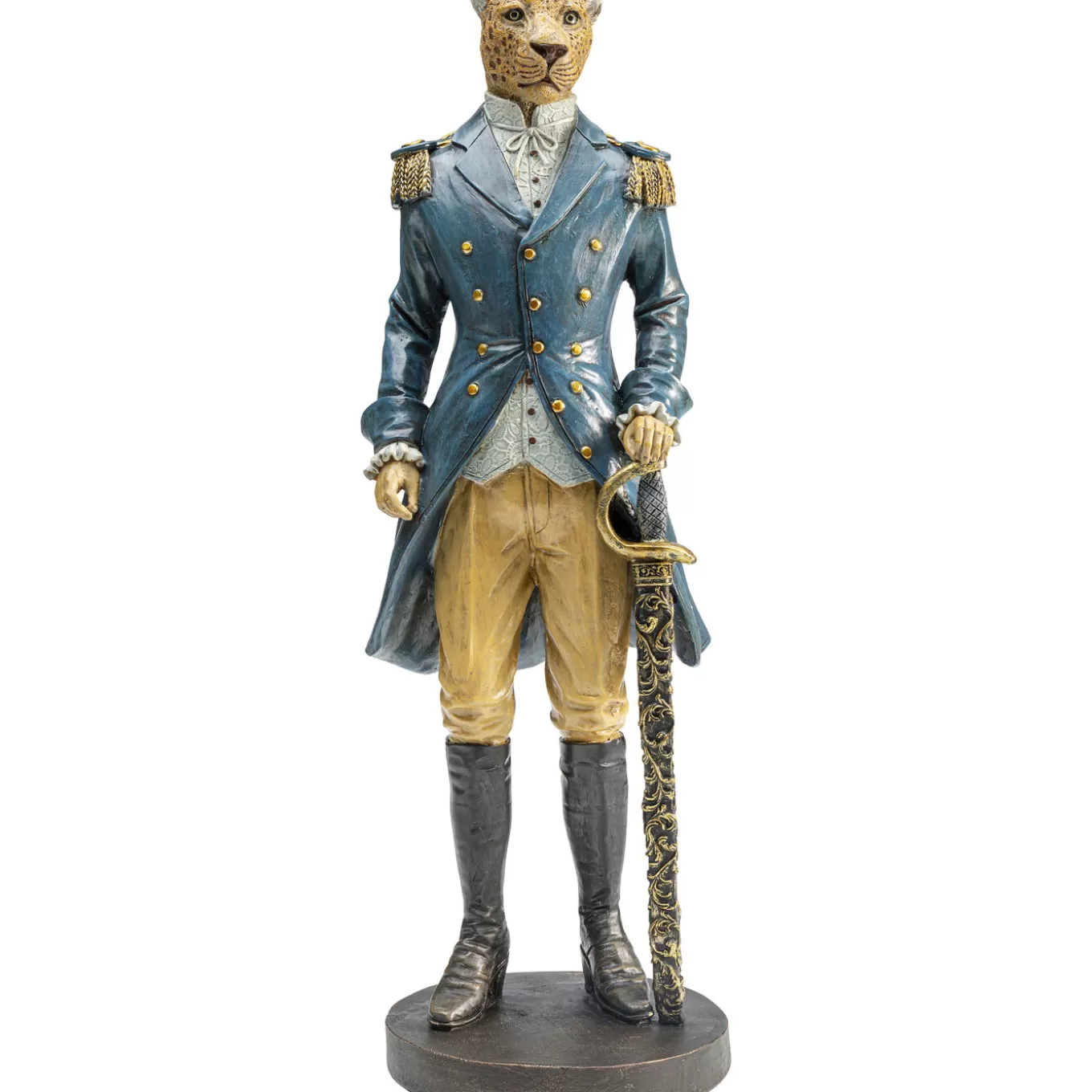 Deco Figurine Sir Leopard Standing 43Cm^KARE Design Best