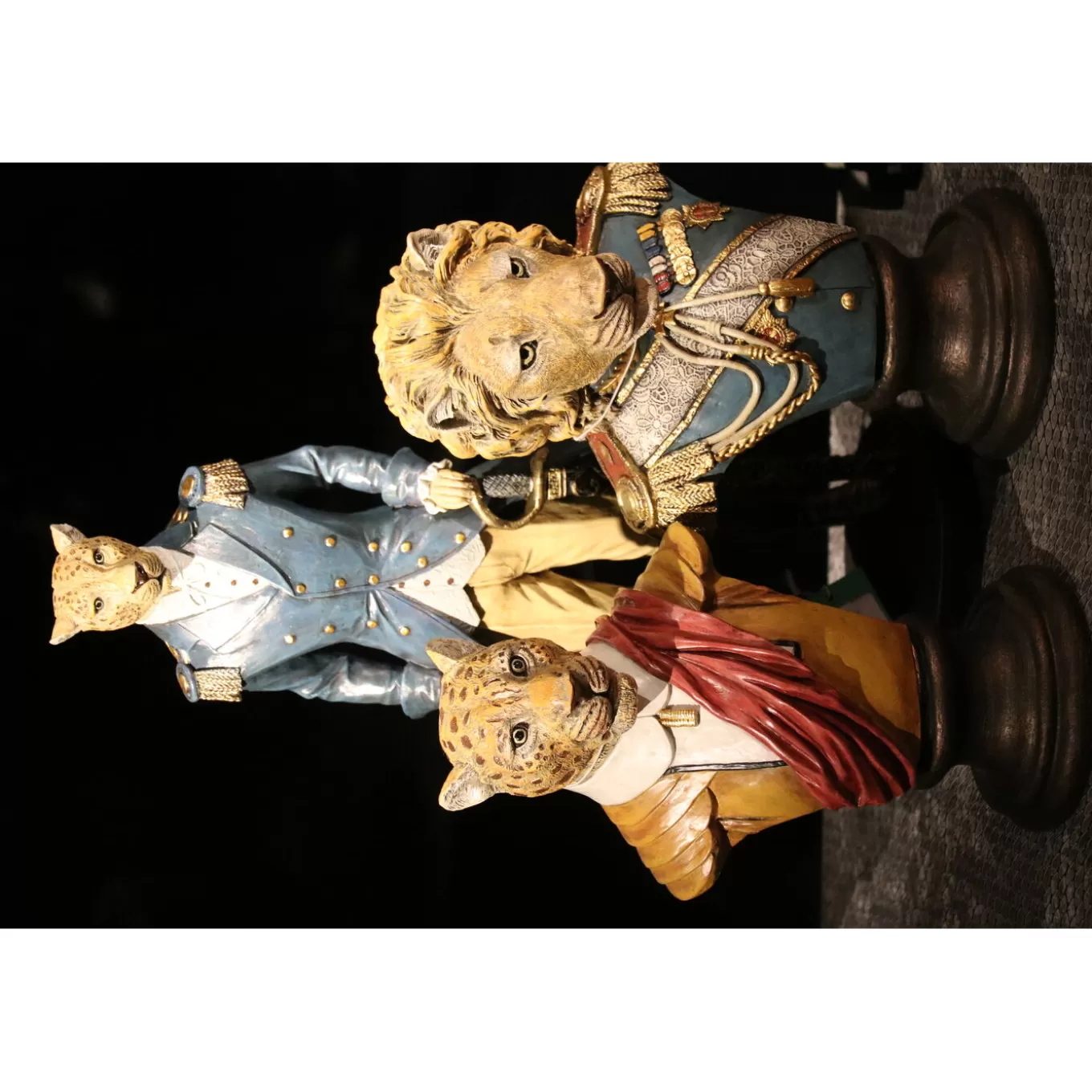 Deco Figurine Sir Leopard Standing 43Cm^KARE Design Best