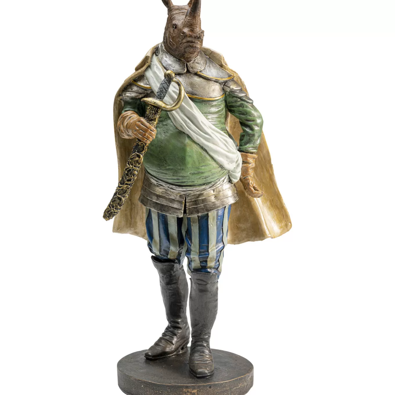 Deco Figurine Sir Rhino Standing 42Cm^KARE Design Online