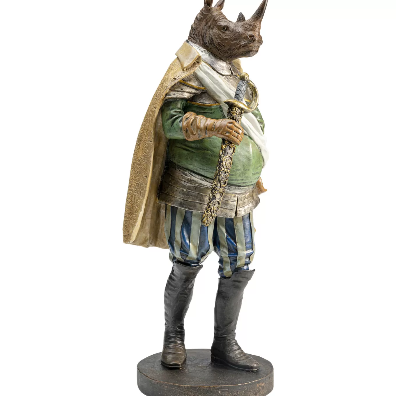 Deco Figurine Sir Rhino Standing 42Cm^KARE Design Online