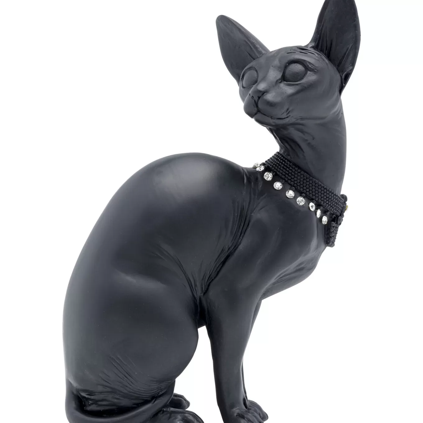 Deco Figurine Sitting Cat Audrey Black 27Cm^KARE Design Cheap