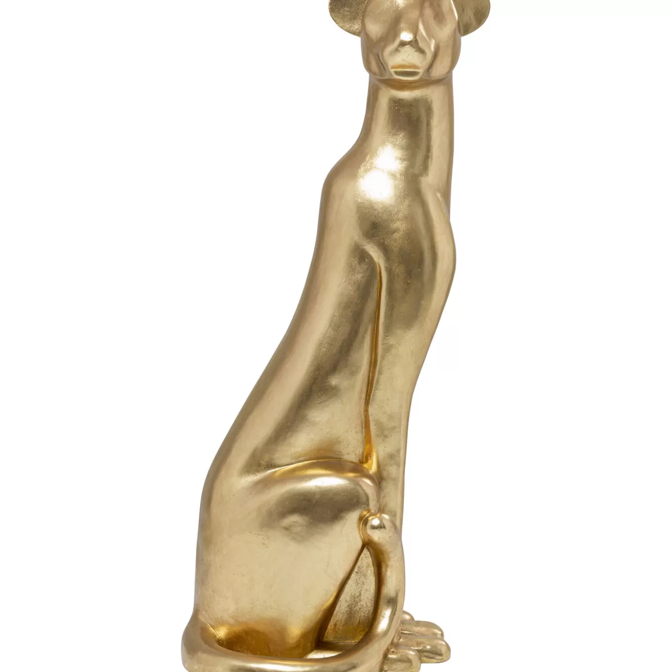 Deco Figurine Sitting Leopard Gold 150Cm^KARE Design Best Sale