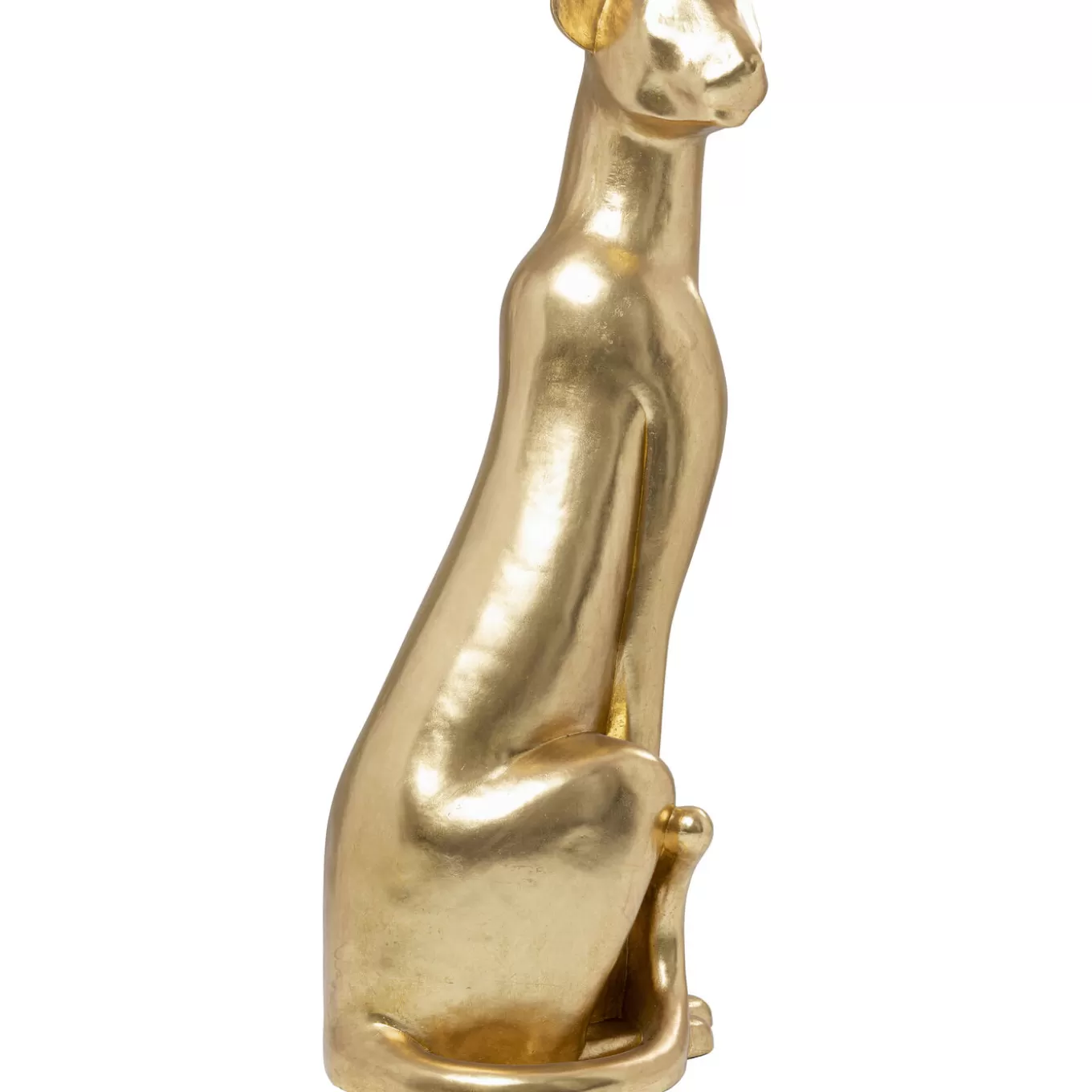 Deco Figurine Sitting Leopard Gold 150Cm^KARE Design Best Sale