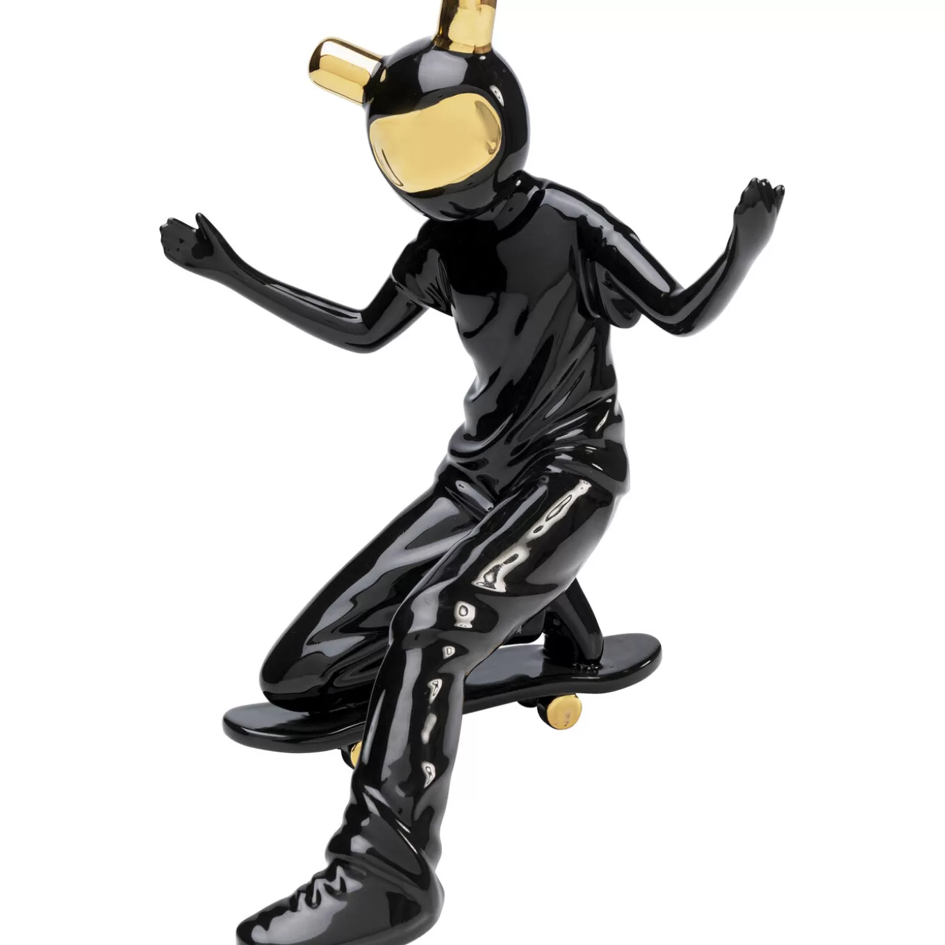 Deco Figurine Skating Astronaut Black 21Cm^KARE Design Cheap