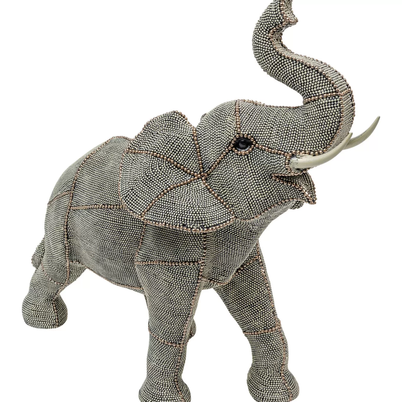 Deco Figurine Walking Elephant Pearls Big^KARE Design New